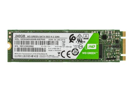 SSD WD Original SATA III 240Gb WDS240G2G0B Green M.2 2280