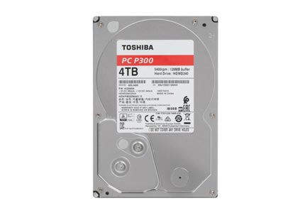 HDD Toshiba SATA3 4Tb 5400 128Mb (P300)