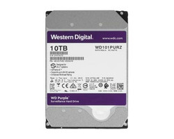 HDD WD SATA3 10Tb Purple DV&NVR 7200 256Mb