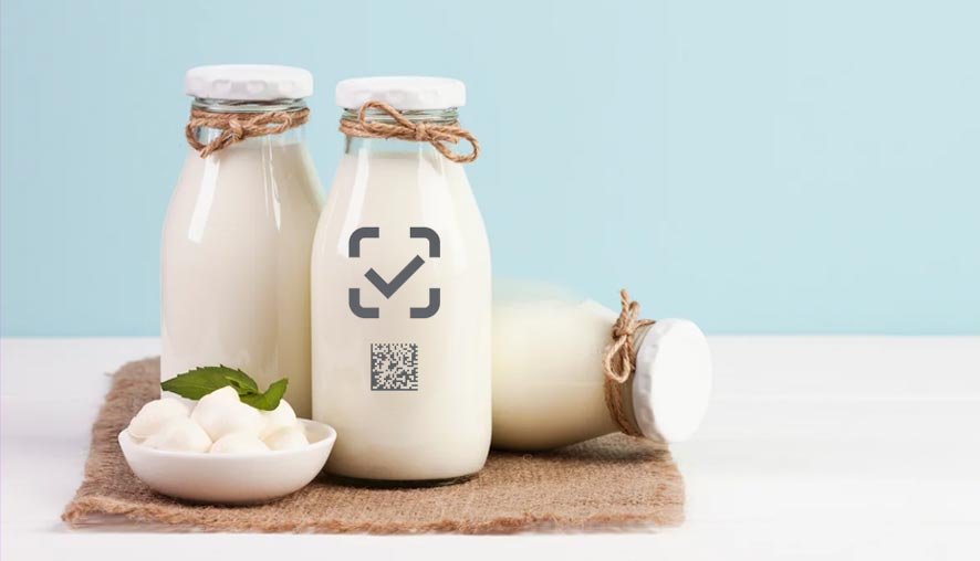 Услуги по маркировке молочной продукции